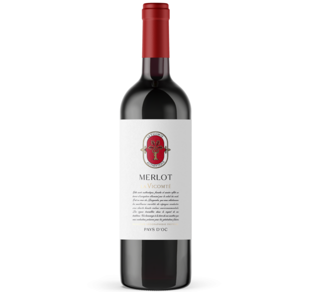 LA VICOMTÉ AUTHENTIQUE - Merlot - Languedoc, France