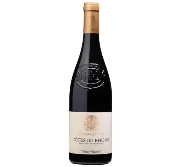 GABRIEL MEFFRE "Saint Vincent" -  Grenache, Syrah - Côtes du Rhône, Rhône Valley - France
