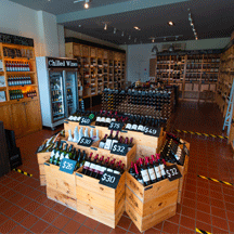 Wine Connection Retail Wine Shop Interior at East Coast Singapore